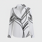 Women's Vintage Casual Long Sleeve Blouse