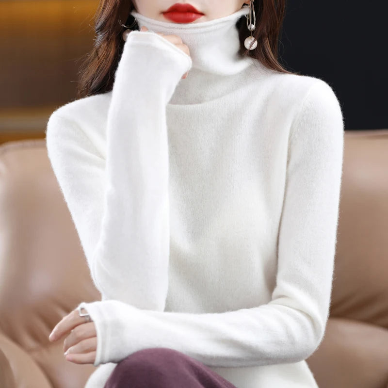 Women's Sweater Turtleneck | Cozy Winter Knitwear Essentials