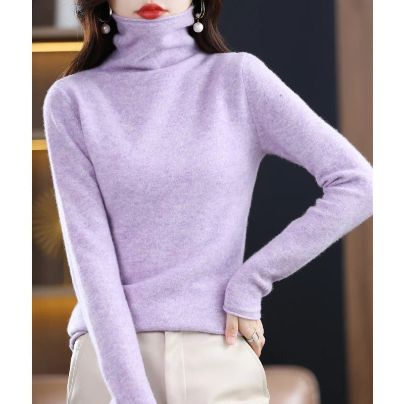 Women's Sweater Turtleneck | Cozy Winter Knitwear Essentials