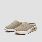 Women's Backless Slip On Sneakers with Cushioned Sole