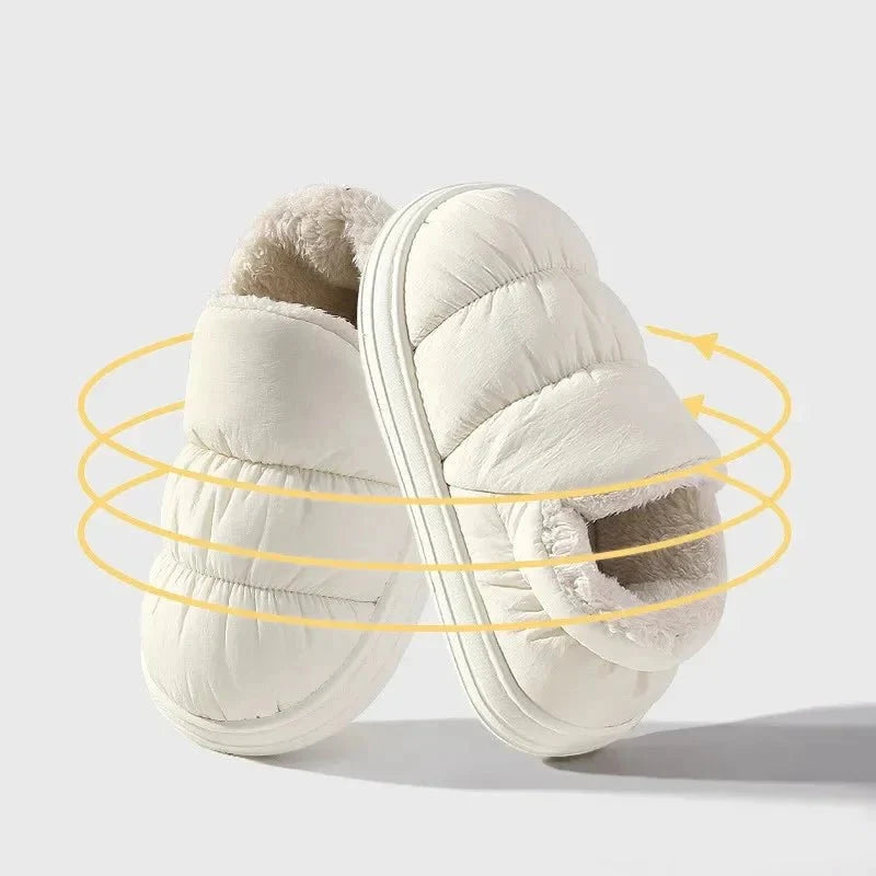 Waterproof Winter Slippers With Anti Slip Sole For Cozy Warmth - Nalani - UK Fashion Clothing and Decor