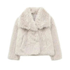 Women’s Wide Lapel Open-Front Blazer - Casual Tailored Suit Jacket