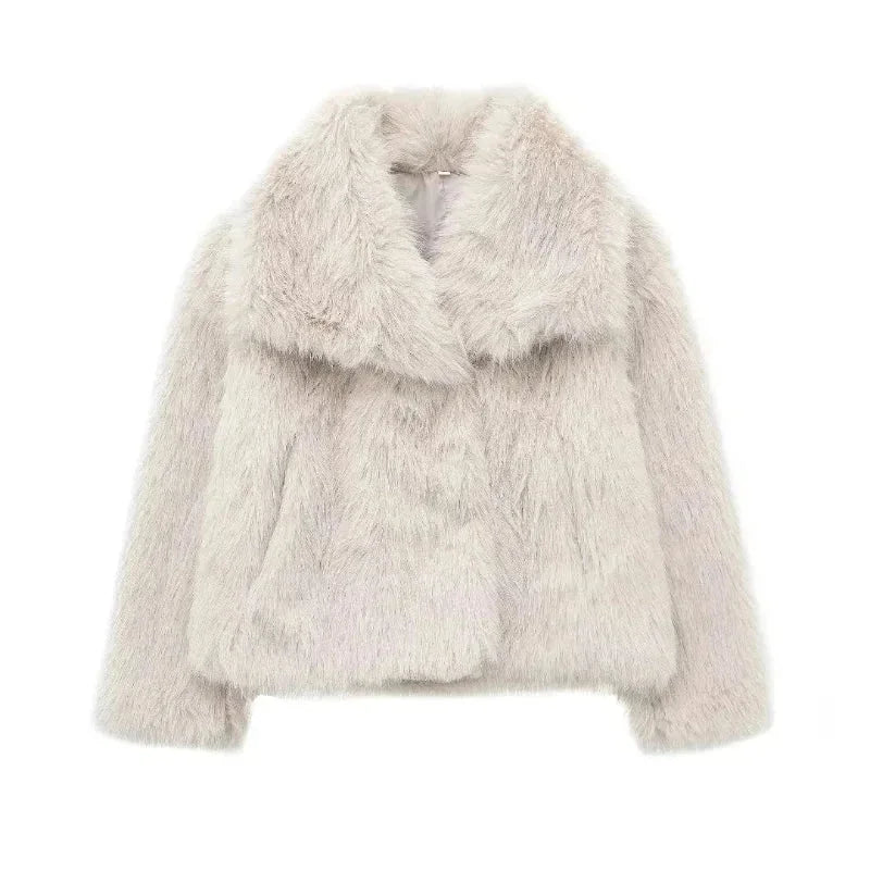 Women’s Wide Lapel Open-Front Blazer - Casual Tailored Suit Jacket