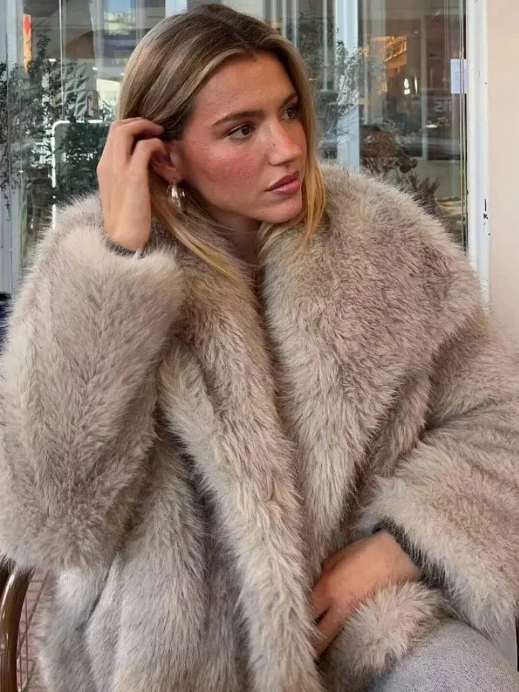 Women’s Wide Lapel Open-Front Blazer - Casual Tailored Suit Jacket