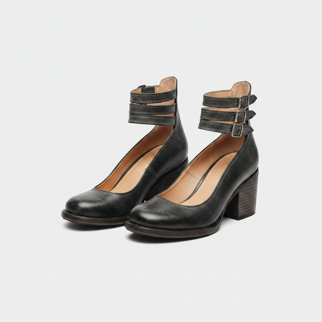 Comfortable Ankle Strap Heels for Women